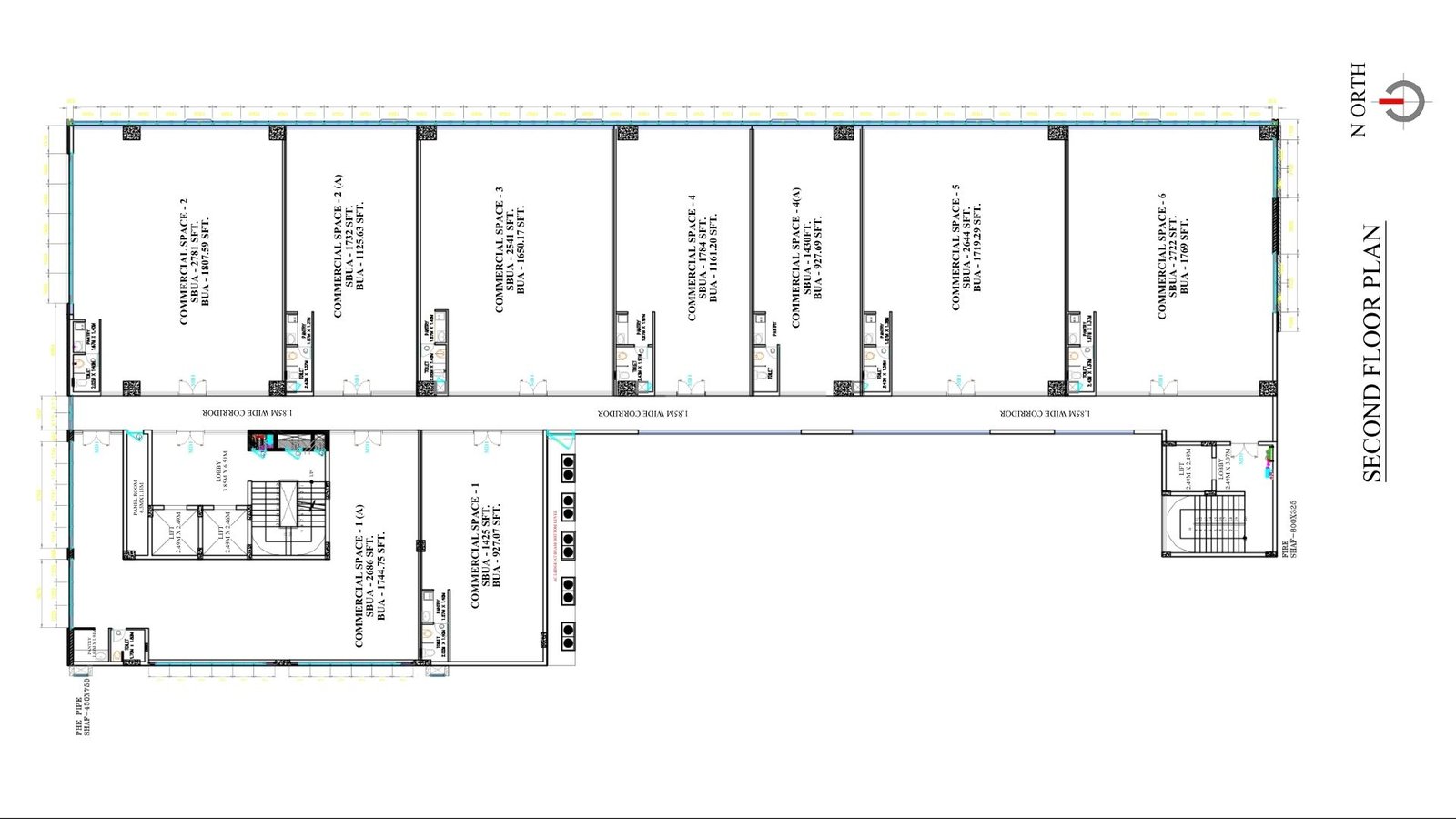 Pranava Interlux Unit 4A Floor Plan