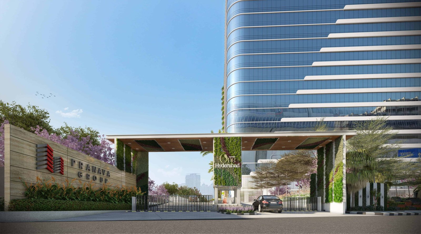One Hyderabad Grand Corporate Lobby