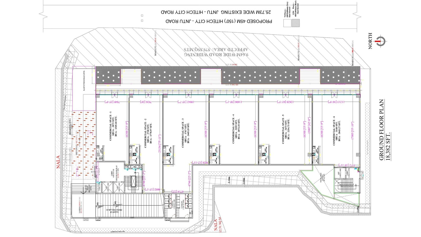 Ground Floor Retail Space Floor Plan Layout